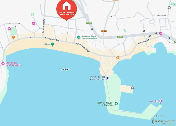 Rest In - Mar De - A 180 Metros De Silgar *